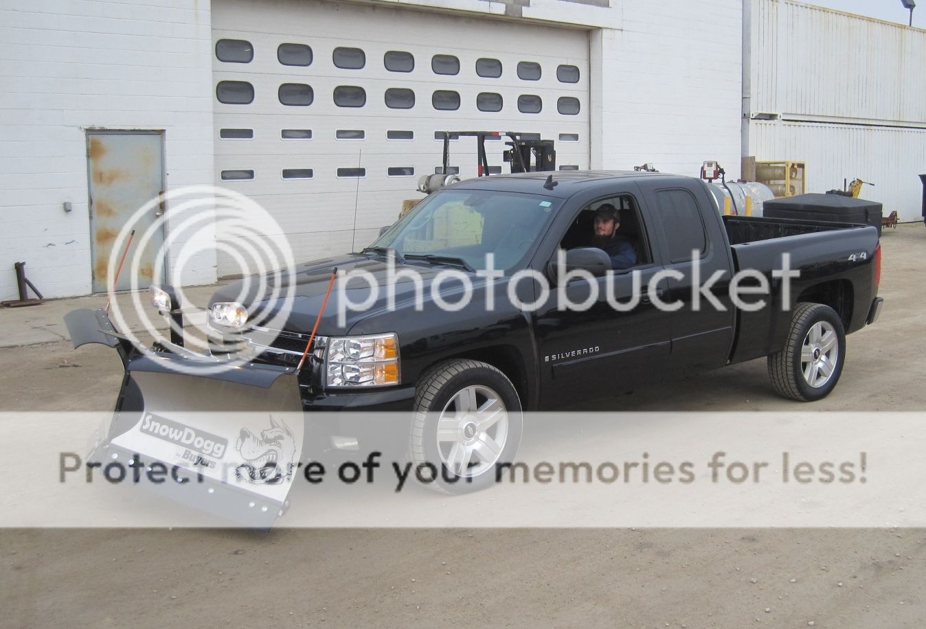 SnowDogg VMD75 Vplow trip edge snowplow FOR 1/2 TON TRUCK! 2 year